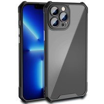 For iPhone 11 12 13 14 Carbon Fiber Fibre Metal Shockproof Slim Phone Case Cover - £7.05 GBP