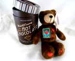 Williams Sonoma Empty Hot Chocolate Tin with I Love Chocolate stamp bear... - $11.77