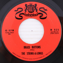 The String-A-Longs – Brass Buttons / Panic - 1961 7&quot; 45 rpm Single Record M 625 - £14.03 GBP
