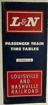 LOUISVILLE &amp; NASHVILLE RAILROAD Time Tables November 15, 1964 L&amp;N - $11.87