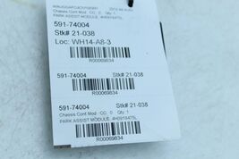 Chassis ECM Driver Park Assist Trunk Area Fits 12 AUDI A6 69834 image 2