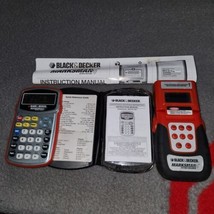 Black & Decker Marksman 2 Step Project Planning Kit Materials Calculator Measure - $10.69