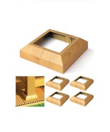 4 Pack (Actual 3.5&quot;x3.5&quot;) Deck Post Post/4&quot;x 4&quot;(Actual 3.5x3.5&quot;) S. Yell... - $962.02 MXN