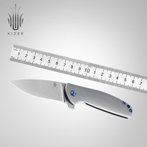 Kizer Gemini Exclusive Minimalist Design Folding Knife - $266.31