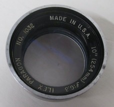 Ilex Paragon Anastigmat 254mm f6.3 Large Format Lens - $47.49