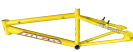 Vintage MCS Gravedigger Expert 20&#39;&#39; BMX Bicycle Race Frame Yellow 1999? ... - $222.74