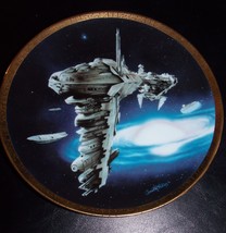 1997 Star Wars Hamilton Medical Frigate Star Wars Space Vehicles Collector Plate - £23.97 GBP