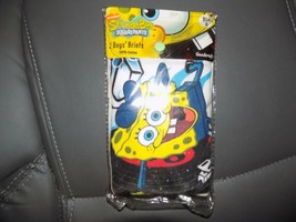 SpongeBob SquarePants  3 pack boy&#39;s briefs Size 4 Boy&#39;s NEW - £9.14 GBP