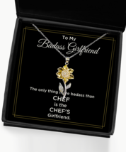 Chef Girlfriend Necklace Gifts, Birthday Present For Chef Girlfriend,  - £39.92 GBP