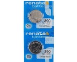 Renata 390 SR1130SW Batteries - 1.55V Silver Oxide 390 Watch Battery (10... - $6.01+