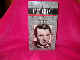  VHS * Cary Grant * Double Feature &quot;Charade and His Girl Friday - $7.00
