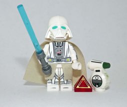 Building Block Darth Vader Redeemed White Star Wars Minifigure Custom  - £5.48 GBP