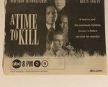 A Time To Kill TV Guide Print Ad Samuel L Jackson Kevin Spacey TPA6 - $5.93