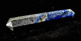 lapiz lazuli double terminated vogel wand psychic attacks,honesty,compassion6168 - £11.95 GBP