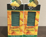 2 Touch Organic Pineapple Green Tea Bags, 40 Bags Each 2.5 oz Exp 05/2026 - £23.58 GBP