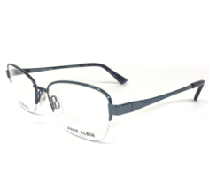 Anne Klein Eyeglasses Frames AK5065 400 SLATE Gray Blue Square Cat Eye 51-17-140 - $69.91