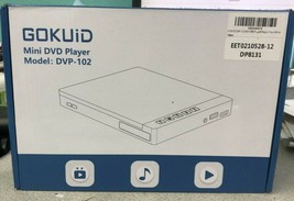 Gokuid Mini Dvd Player Model Dvp - 102 EET0210528-12 DP8131 - $44.06