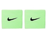 Nike Tennis Premier Wristband Sports Training Band 2pcs Light Green DB93... - $36.90
