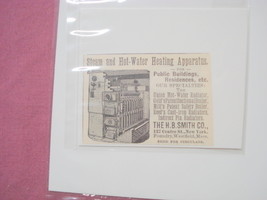 1889 Ad H.B. Smith Co., Westfield, Mass. Steam Heating - $7.99