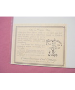 1893 Franco-American Food Company, New York Soup Ad - $10.96 CAD