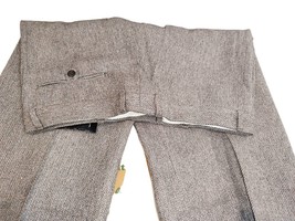 Men&#39;s Trousers Winter Herringbone Wool Classic Leg Broadband From 42 A 52 - £43.23 GBP+