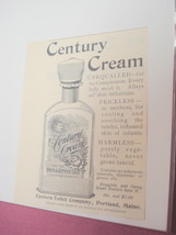 1894 Ad Century Cream Eastern Toilet Co., Portland, Me. - £6.38 GBP