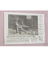 1897 Ad Surbrug&#39;s Golden Sceptre Pipe Tobacco - £6.25 GBP