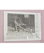 1897 Ad Surbrug&#39;s Golden Sceptre Pipe Tobacco - $10.96 CAD