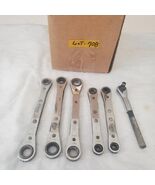 Lot of 6 Double Box End Ratcheting Wrench LOT-708 - $79.10