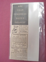 1889 Illustrated Ad Hub Gore Makers Shoe Elastic Boston - £6.28 GBP