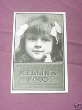 1901 Ad Mellin&#39;s Food Company, Boston, Mass. - $7.99