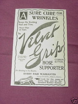 1901 Ad Velvet Grip Hose Supporter, George Frost Co. - $7.99