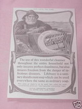 1902 Ad Lifebuoy Soap, Lever Bros,&quot;Five Cents the Cake&quot; - $7.99