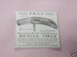1902 Bicycle Tires Ad The Vim Company, Chicago - $7.99