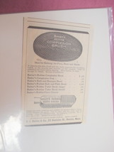 1905 Bailey's Rubber Tooth Brush Ad-Boston - $7.99