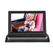 12-24V Folding Screen For Baby Monitoring Images In Car With Cigarette Lighter P - £168.47 GBP