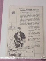 1915 Ad American Optical Co., Southbridge, Mass. - £6.31 GBP