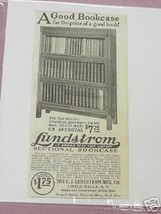 1915 Ad Lundstrom Sectional Bookcase Little Falls, NY - $7.99