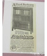 1915 Ad Lundstrom Sectional Bookcase Little Falls, NY - £6.28 GBP