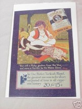 1915 Omar Turkish Blend Cigarettes Advertisement Americ - $7.99