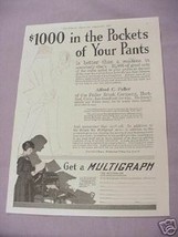 1917 Ad The Multigraph Duplicating Machine Cleveland - $7.99