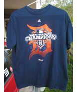 Detroit Tigers 2012 AL Champions Men&#39;s Large Shirt - £8.86 GBP