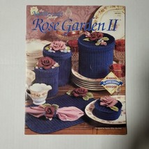 The Needlecraft Shop Rose Garden 2 Leaflet 913314 Plastic Canvas Vintage 90s - £3.15 GBP
