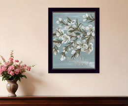 Spring Be Still Black Framed Print Wall Art - $2,252.70 MXN