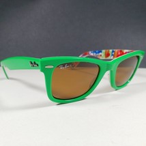 Ray Ban RB 2140 1140 Green Floral Print Special Series #11 Sunglasses RARE - £77.50 GBP