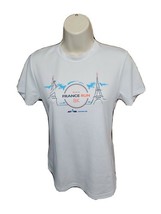 2015 NYRR France 8K Run for Life Womens Small White Jersey - $369.07 MXN