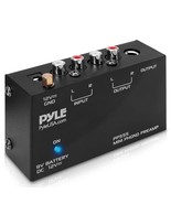 Pyle Phono Turntable Preamp - Mini Electronic Audio Stereo Phonograph Pr... - $39.99