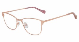 Lucky Brand D113 Eyeglasses Eye Glasses 0ROG ROSE-GOLD Authentic New 51mm Women - $135.00