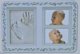DEI ~ Baby Memory Handprint/Footprint Frame Kit ~ 2 Photos Shadowbox for... - $49.11 CAD