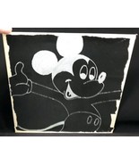 Mickey Mouse Handmade Etched Mirror Art Reflective Etched Mirror  - £19.71 GBP